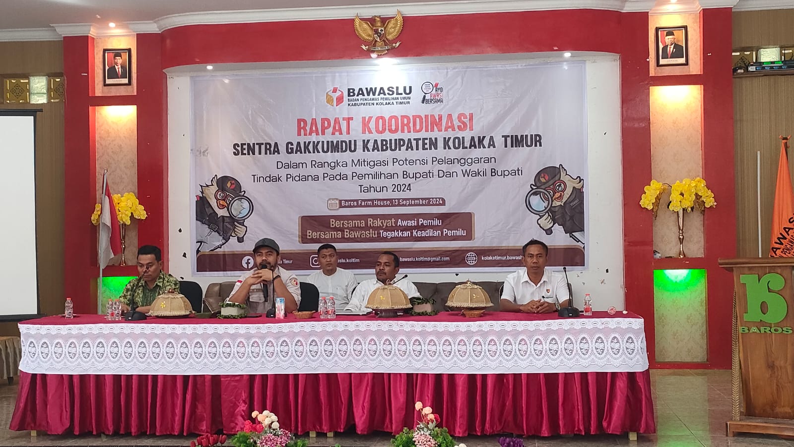 Foto Bapak Ian Membuka Kegiatan
